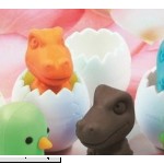 Little Monster in Egg Japanese Collectible Erasers. 2 Pack ORANGE  B00S033T3E